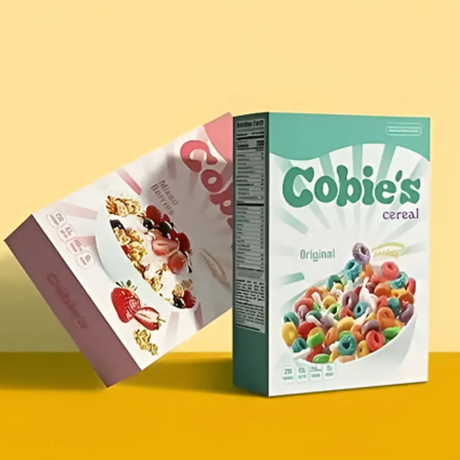 cereal boxes
